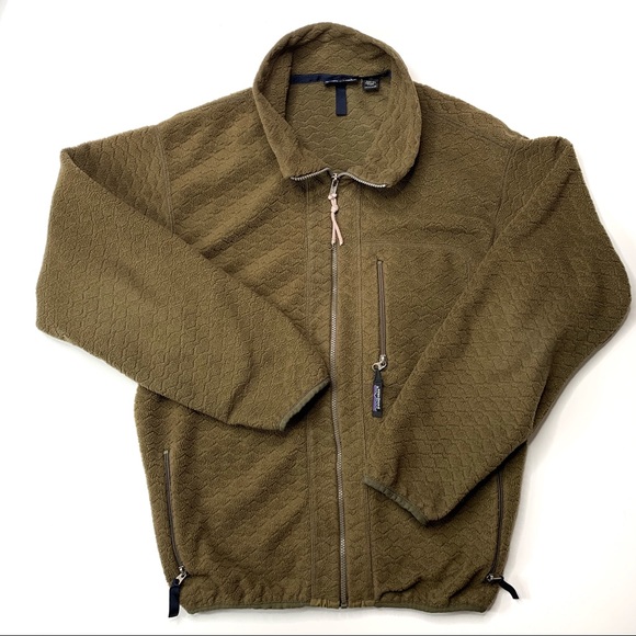 Patagonia Other - Patagonia Zip Front Olive Green Jacket XL